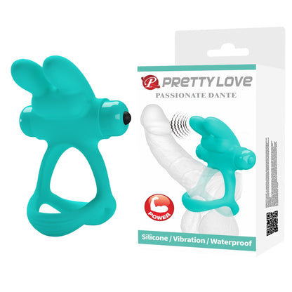 Pierścień erekcyjny wibrujący Pretty Love Passionate Dante 10 funkcji