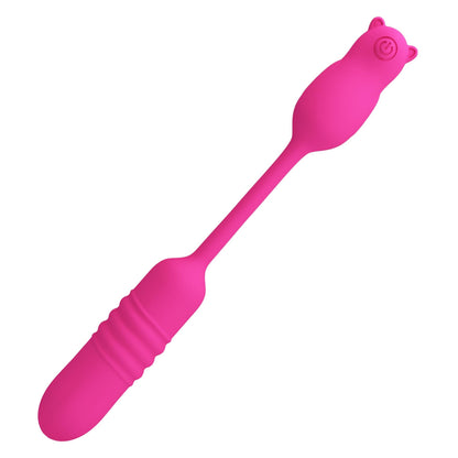 Stymulator łechtaczki Pretty Love Nobikuma silikonowy 3 wibracje 3 pulsacje