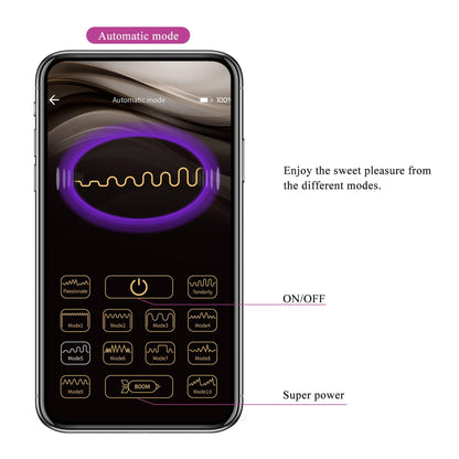 Wibrator Pretty Love Aari z aplikacją 10 wibracji 10 pulsacji