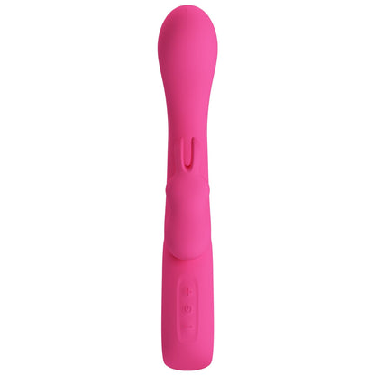 Wibrator króliczek silikonowy Pretty Love Novak srebrny USB 12 trybów