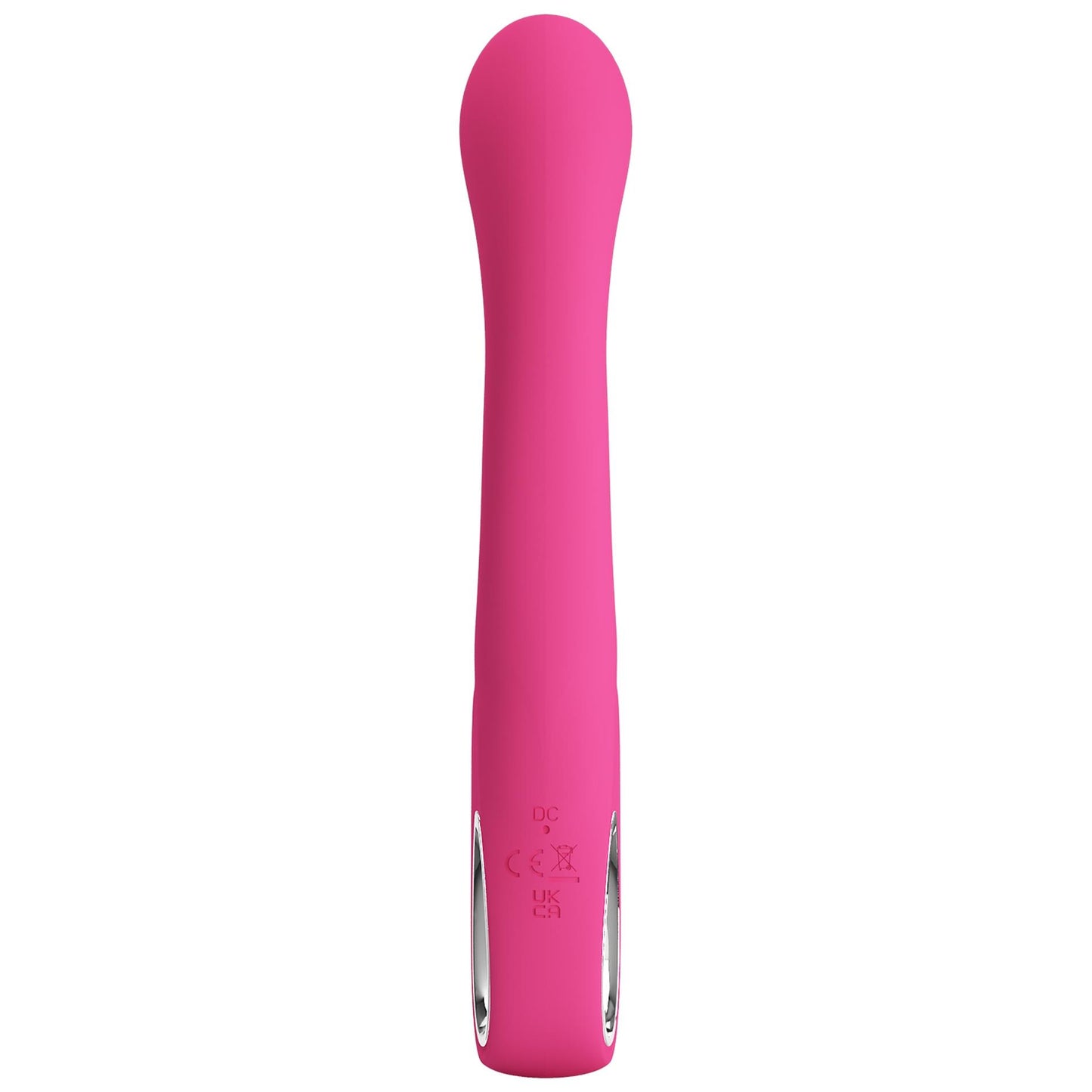 Wibrator króliczek silikonowy Pretty Love Novak srebrny USB 12 trybów