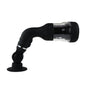 Masturbator rotujący waginalny Baile z przyssawką USB czarny 37 cm