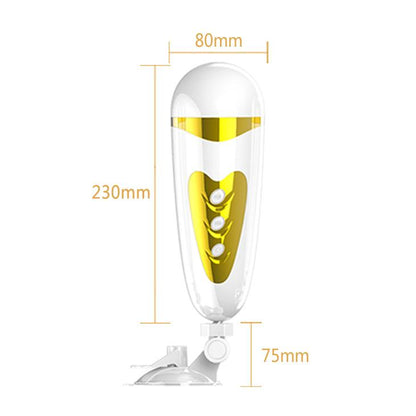 Masturbator wagina Pretty Love Sally 12 wibracji cyber skóra 23 cm USB
