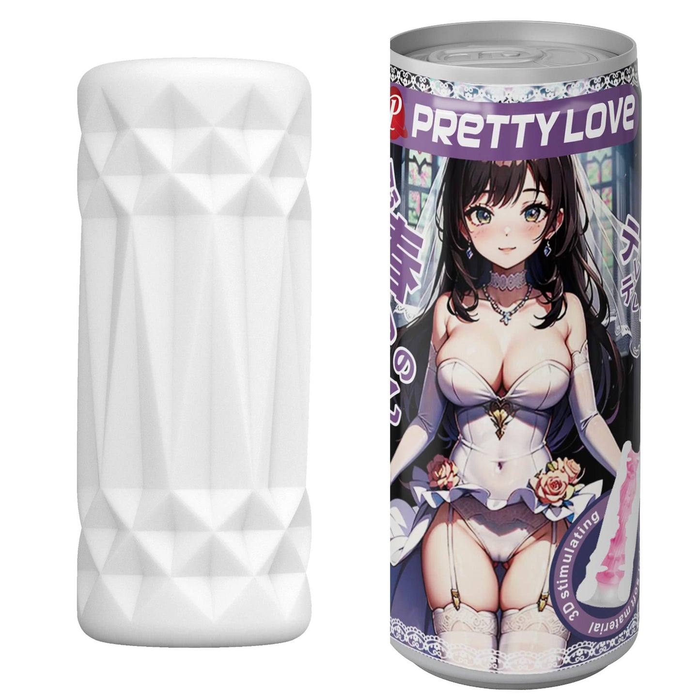 Masturbator Pretty Love super miękki w kształcie puszki