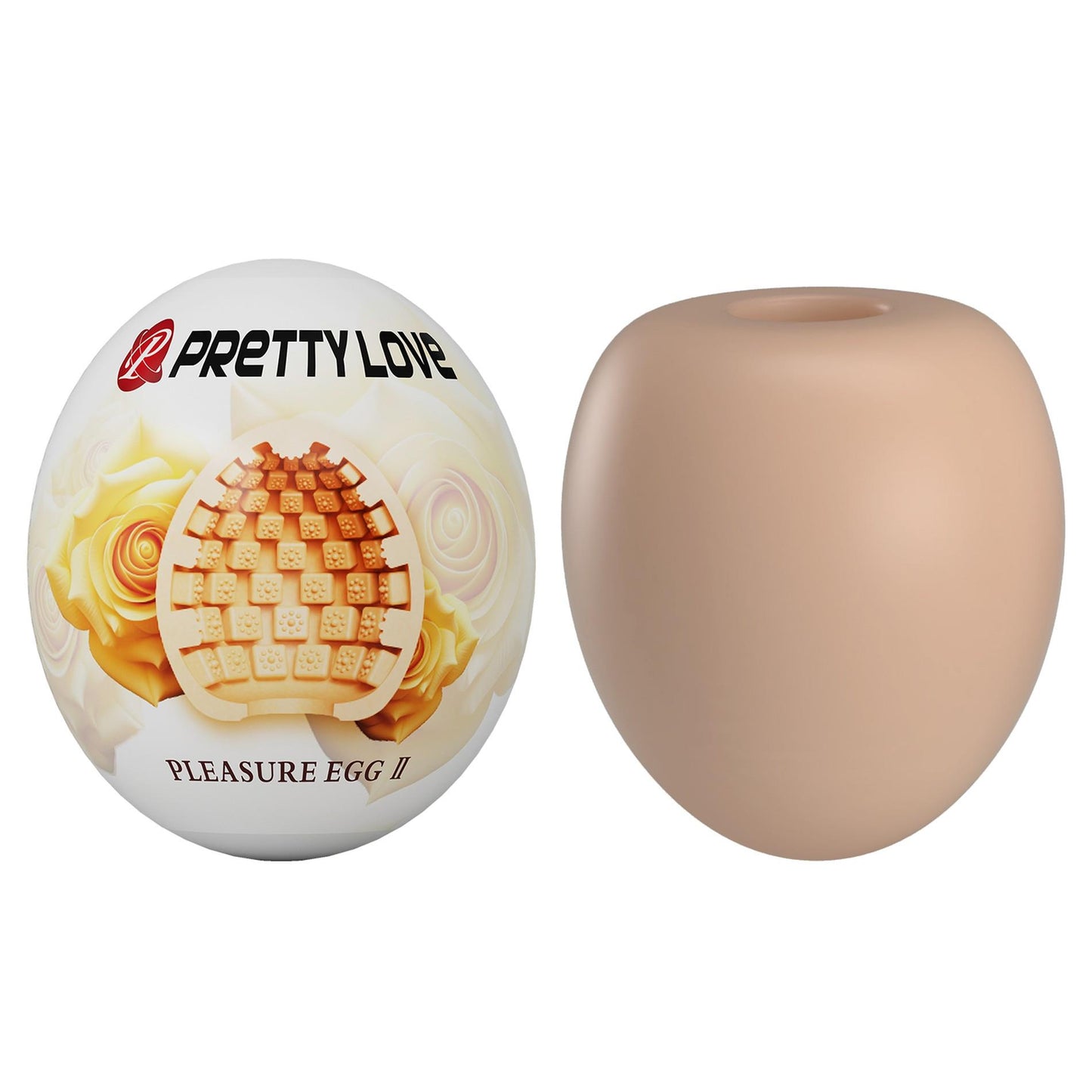 Masturbator realistyczny elastyczny Pretty Love Pleasure Egg II