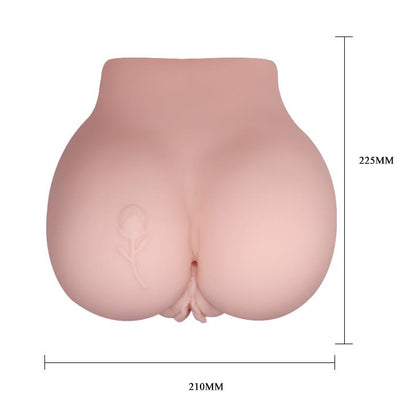 Masturbator Crazy Bull Rose z waginą i odbytem 6 wibracji