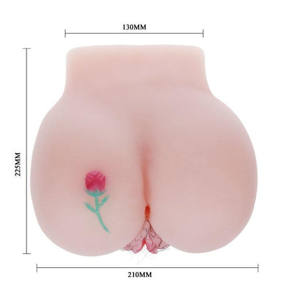 Wibrujący masturbator Baile Princess z pochwą i analem