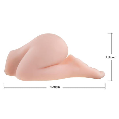 Realistyczny masturbator z wibracją Baile Passion Lady 80 cm