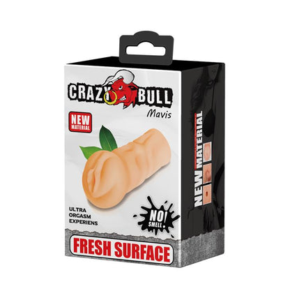 Realistyczny kompaktowy masturbator Mavis Crazy Bull wodoodporny 15 cm