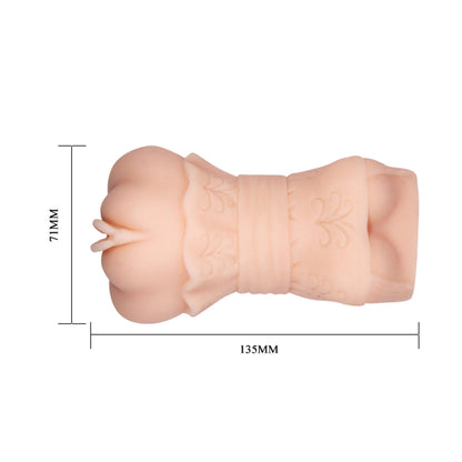 Realistyczny masturbator 3D wagina Crazy Bull