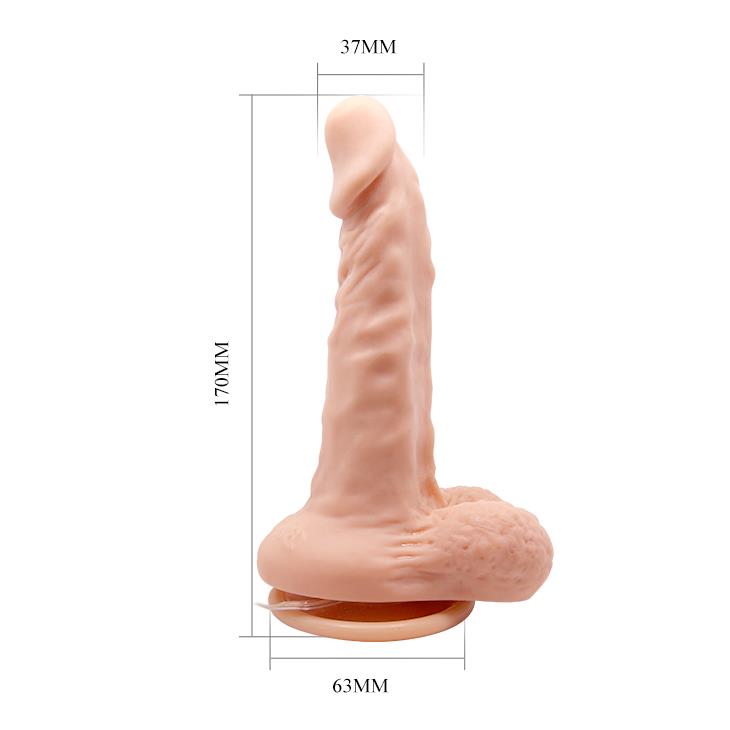 Wibrator realistyczny Baile Barbara cielisty 17 cm