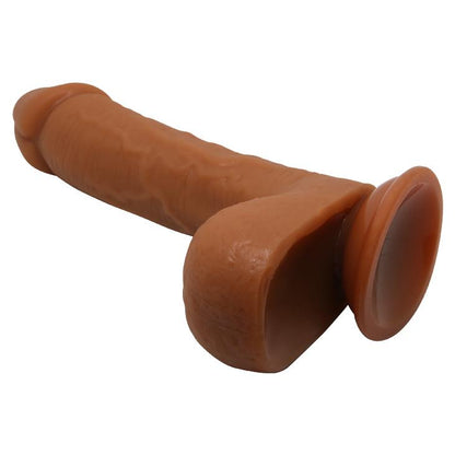 Realistyczne dildo Baile Johnson z przyssawką jasnobrązowe
