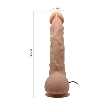 Wibrator realistyczny Baile Beautiful Jason 25 cm z przyssawką