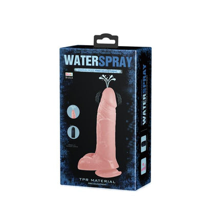Wibrator realistyczny Baile z pilotem i sprejem wodnym 18 cm