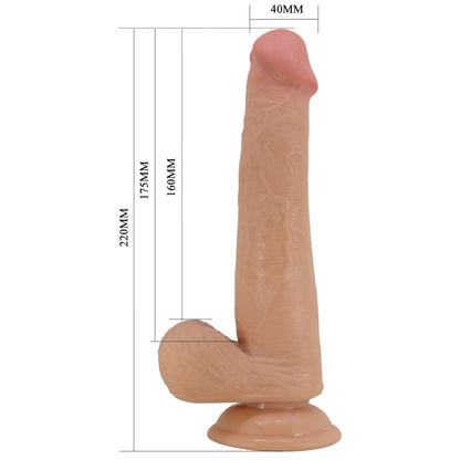 Pretty Love Tallon 22 cm Sliding Skin z przyssawką
