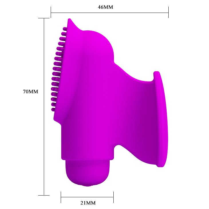 Zestaw wibracyjny Pretty Love silikonowy 12 trybów 4 w 1
