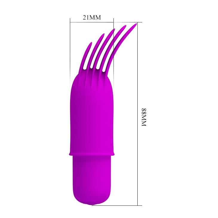 Zestaw wibracyjny Pretty Love silikonowy 12 trybów 4 w 1