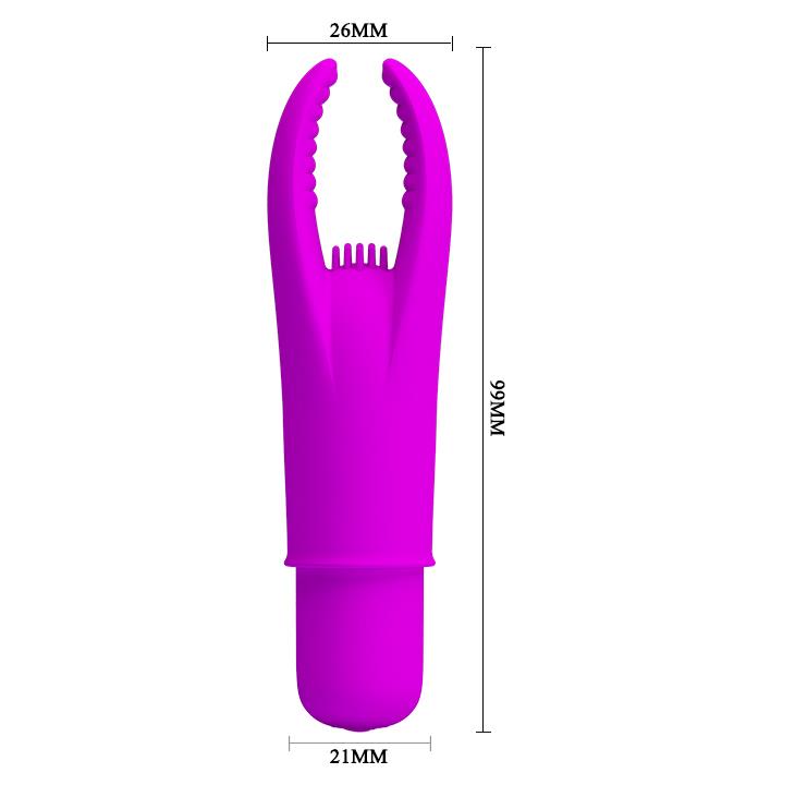 Zestaw wibracyjny Pretty Love silikonowy 12 trybów 4 w 1