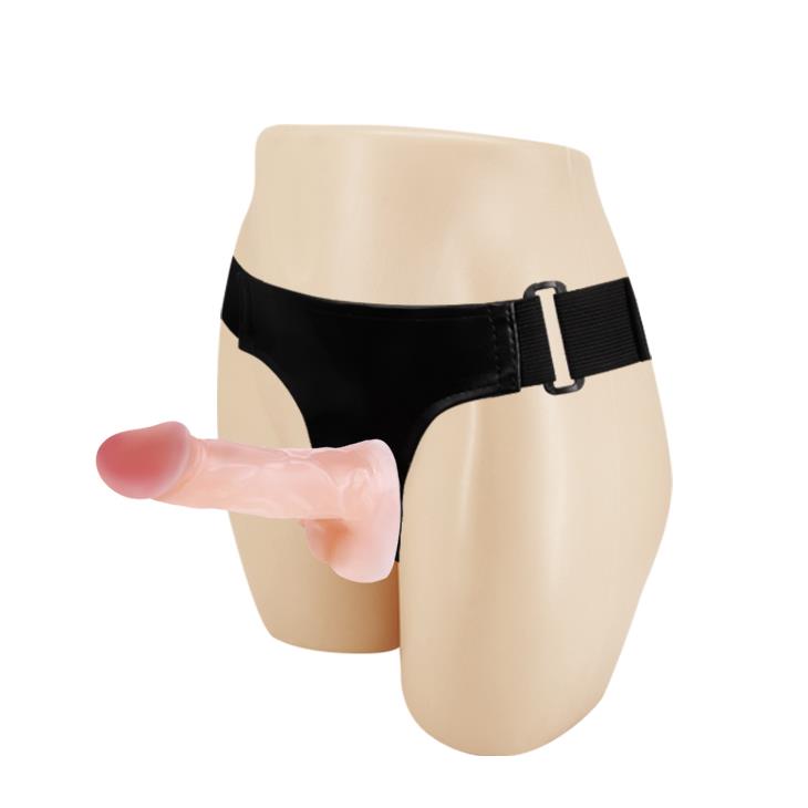 Strap-on Baile Jessica z dwoma realistycznymi dildami