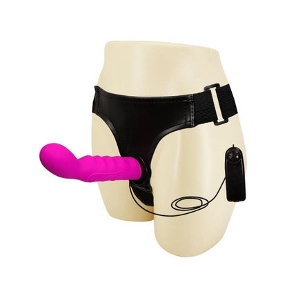 Strapon wibrujący silikonowy Baile z uprzężą Ultra Harness