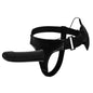Proteza penisa wibrująca hollow Pretty Love Vito silikonowa czarna 17 cm