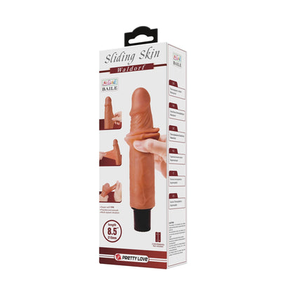 Wibrator realistyczny Baile Waldorf 21.5 cm