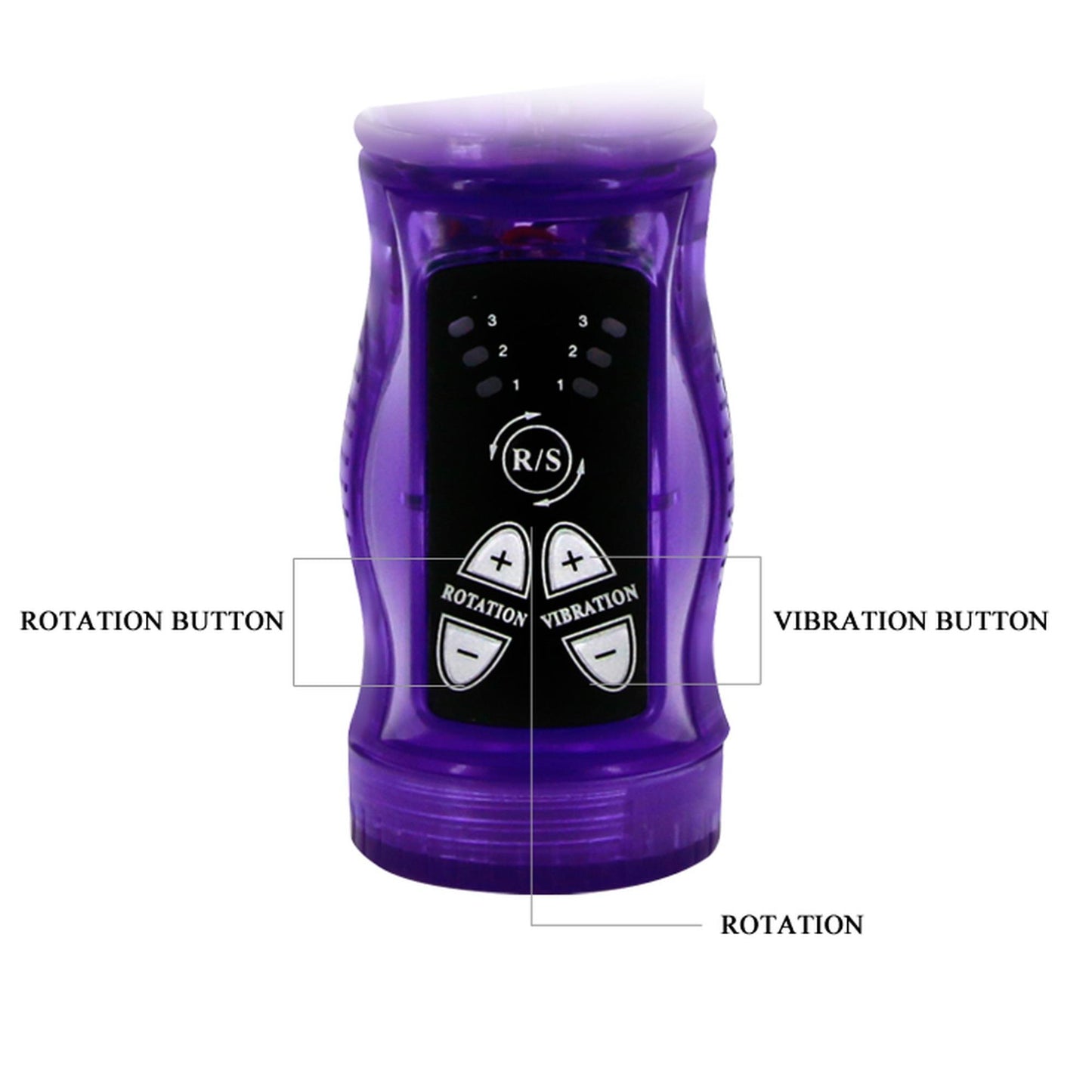 Wibrator punktu G Baile Perfect To Enjoy 3 wibracje 3 rotacje
