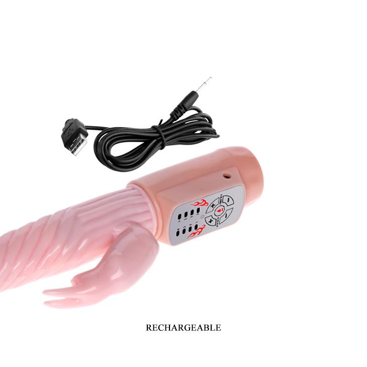 Wibrator króliczek Baile Fire Bunny z ogrzewaniem 48 stopni