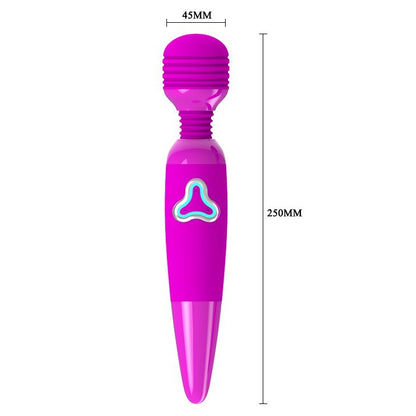 Różdżka masażowa Pretty Love silikonowa 7 trybów USB 25 cm
