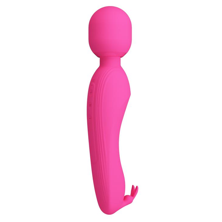 Wibrator króliczek silikonowy Pretty Love Curtis magenta USB