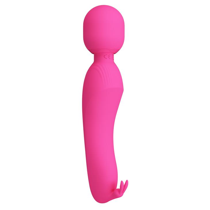 Wibrator króliczek silikonowy Pretty Love Curtis magenta USB