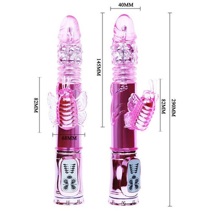 Wibrator króliczek Baile Throbbing Butterfly USB