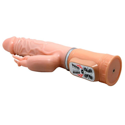 Wibrator króliczek Baile Fire Dragon rozgrzewający obrotowy USB 26 cm