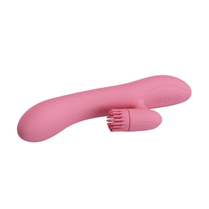 Wibrator silikonowy punktu G Pretty Love Chris rotujący USB 20,5 cm