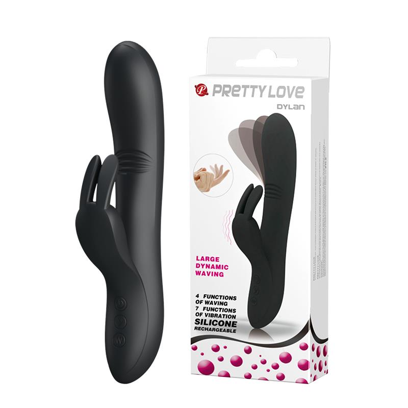 Wibrator króliczek silikonowy Pretty Love Dylan USB 21 cm