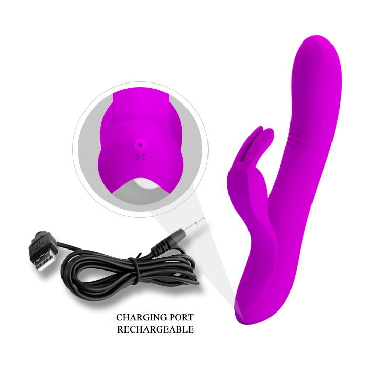 Wibrator króliczek Pretty Love Dylan silikonowy USB 21 cm