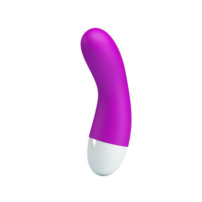 Wibrator mini Ian Pretty Love fioletowy silikonowy USB 30 funkcji