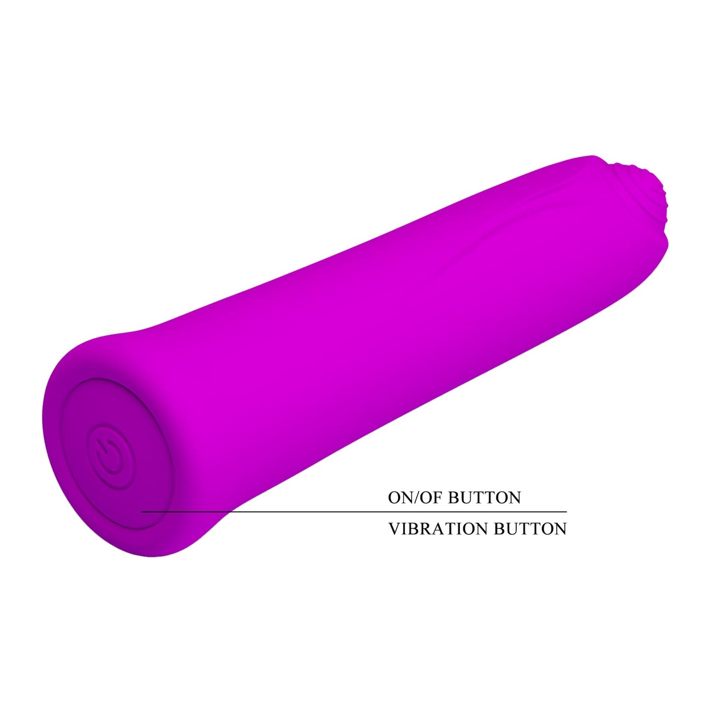 Mini wibrator Pretty Love Curtis 12 trybów z pamięcią USB