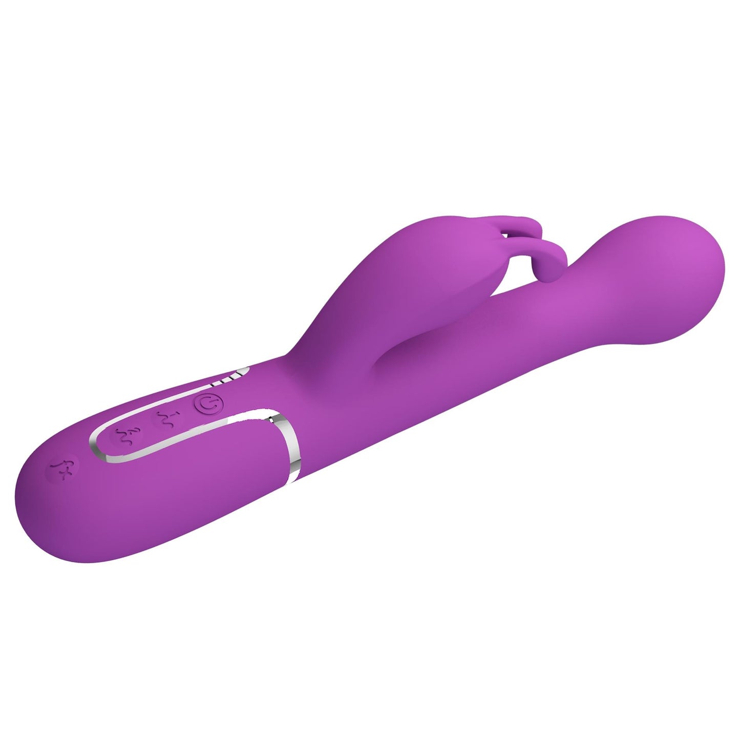 Wibrator króliczek pchający rotacyjny Pretty Love Dejon fioletowy 7 wibracj