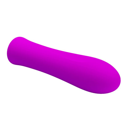 Wibrator mini silikonowy Pretty Love Alfreda fioletowy 12 funkcji