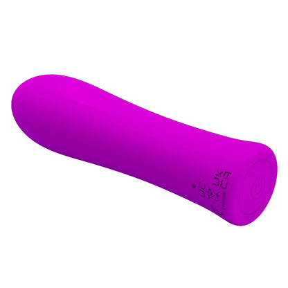 Wibrator mini silikonowy Pretty Love Alfreda fioletowy 12 funkcji
