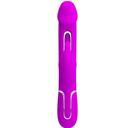 Wibrator króliczek Pretty Love z językiem fioletowy USB