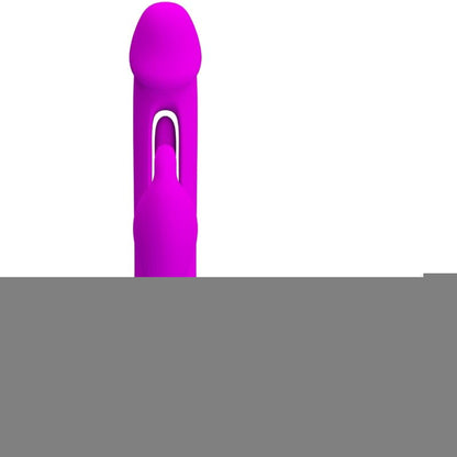 Wibrator króliczek Pretty Love z językiem fioletowy USB
