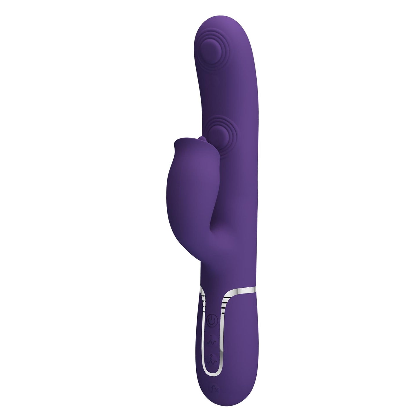 Wibrator króliczek Pretty Love Gigi fioletowy silikonowy USB