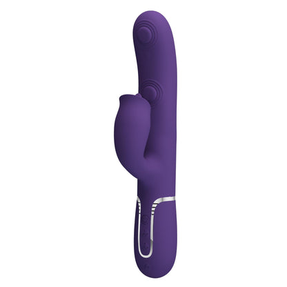 Wibrator króliczek Pretty Love Gigi fioletowy silikonowy USB