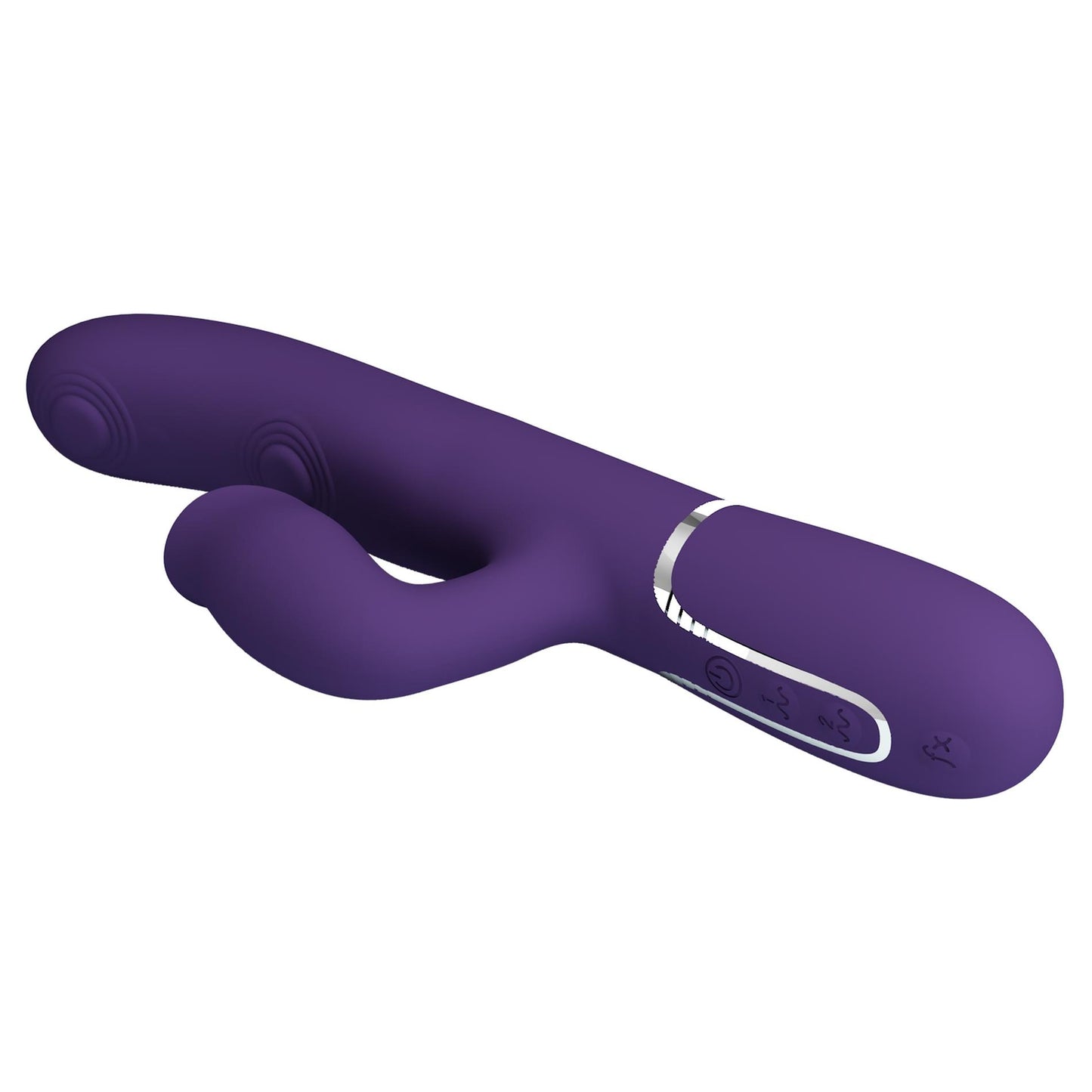 Wibrator króliczek Pretty Love Gigi fioletowy silikonowy USB