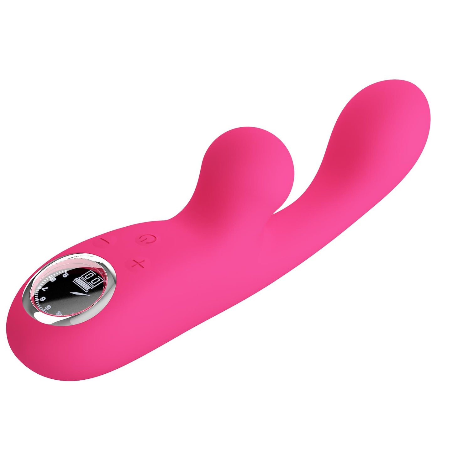 Wibrator króliczek Pretty Love Skylar silikonowy różowy USB