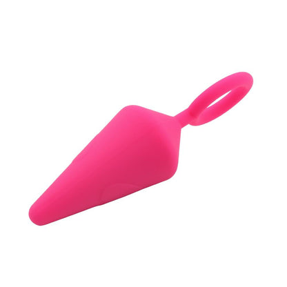 Korek analny silikonowy Sweet Breeze Candy Plug L różowy