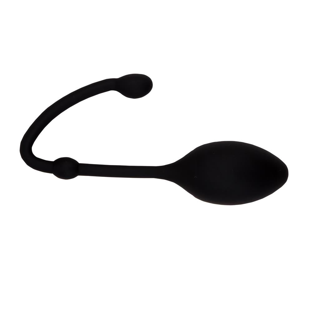 Kulka waginalna silikonowa Black Mont Velvet Kiss iOrgasm czarna 5 cm