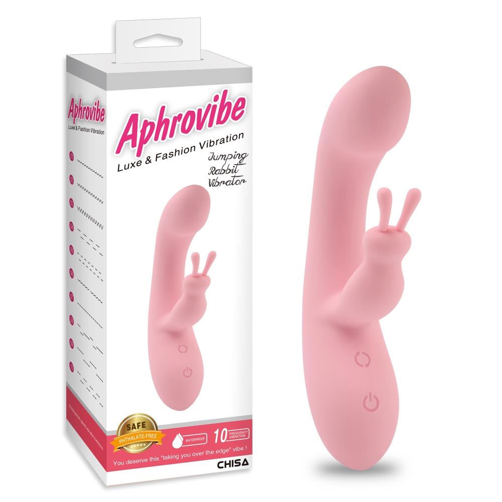 Wibrator króliczek Aphrovibe silikonowy USB 19,5 cm